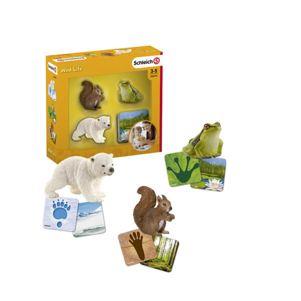 Tarjetas de aprendizaje Schleich® Wild Life - 1