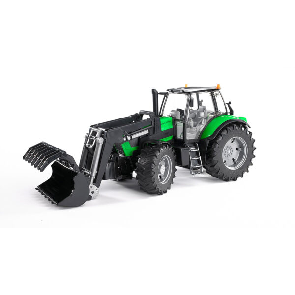 Tractor Deutz Agrotron X720 con pala frontal – Ref. Bruder 3081