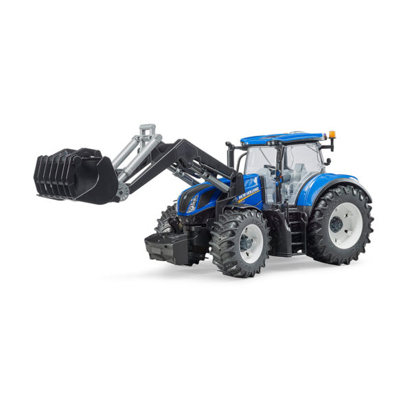 Tractor New Holland T7.315 con pala frontal – Ref. Bruder 3121
