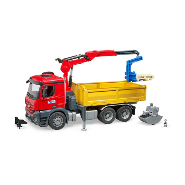 Camion Scania avec bulldozer BRUDER 03555 03555 Camions