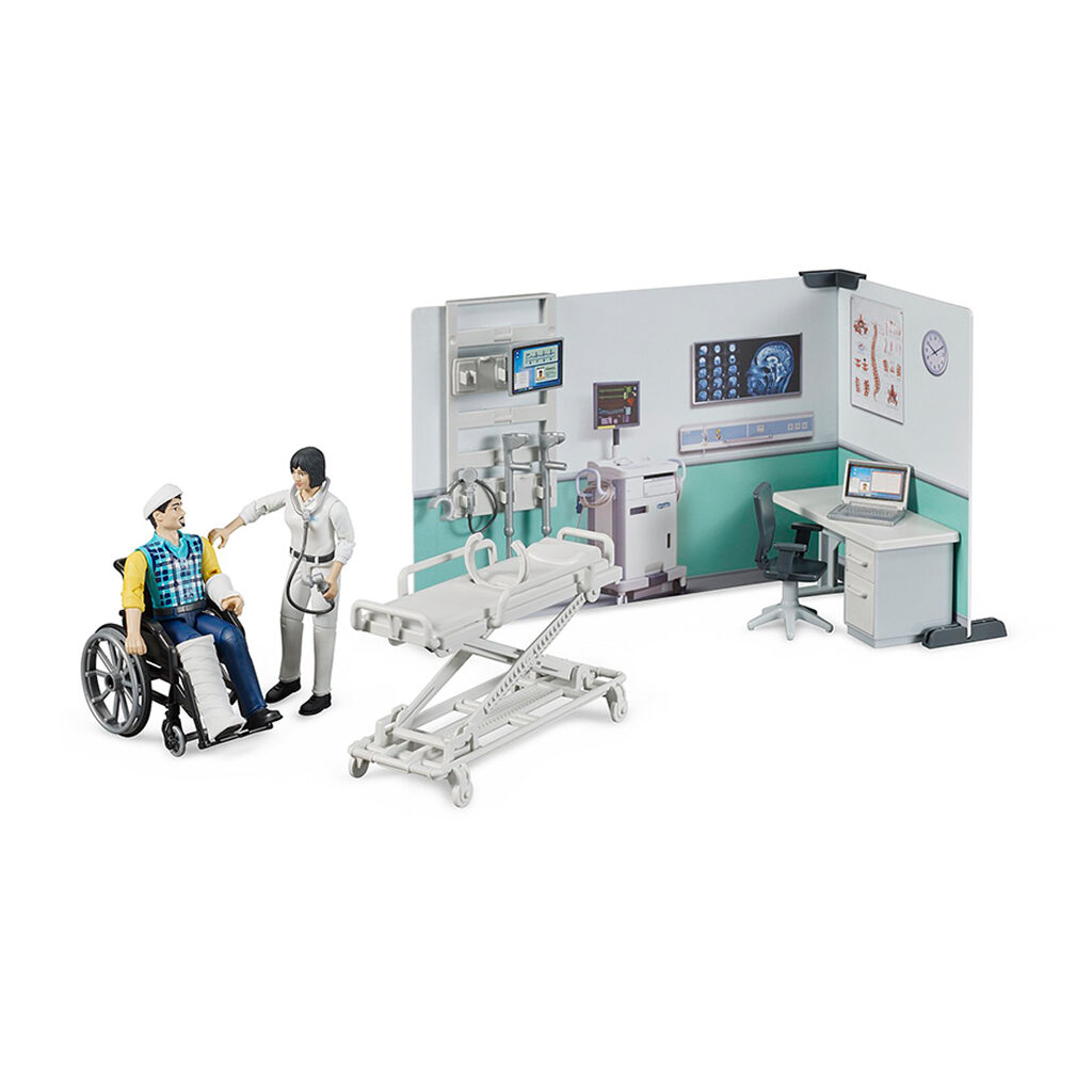 Set de Centro Médico con Figuras – Ref. Bruder 62711