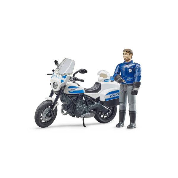 Policía con Moto Ducati – Ref. Bruder 62731