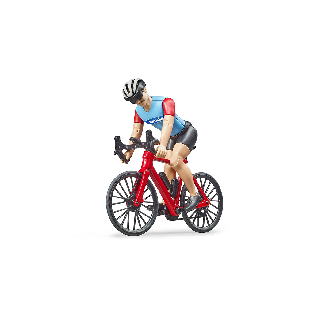 Ciclista con Bicicleta de Carretera – Ref. Bruder 63110