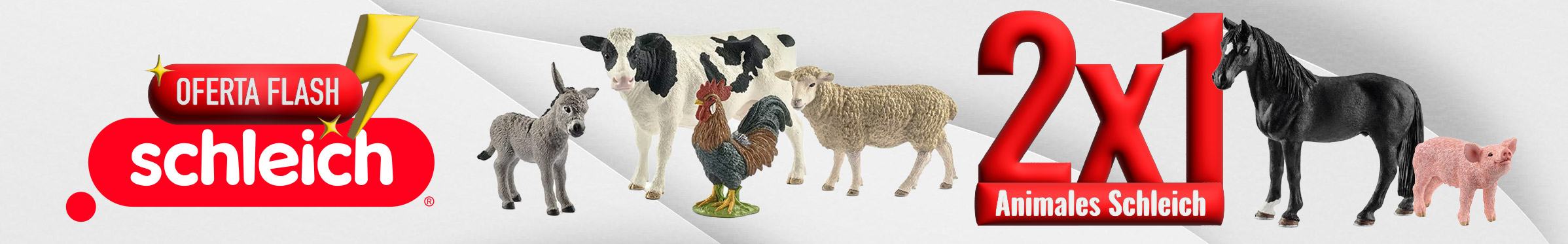 animalitos schleich 2x1