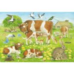 Puzzles La Familia de los Animales 3x48 - 3