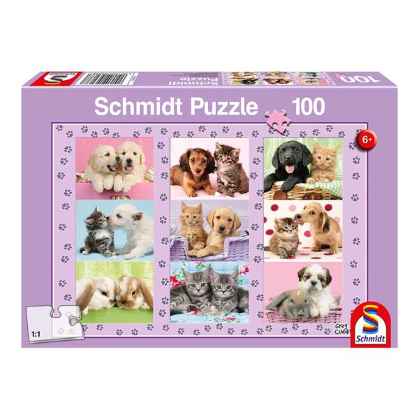 Puzzle Animales y Amigos