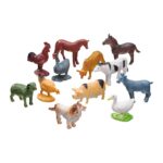 Puzzle de Granja y Animales de Juguete - 1