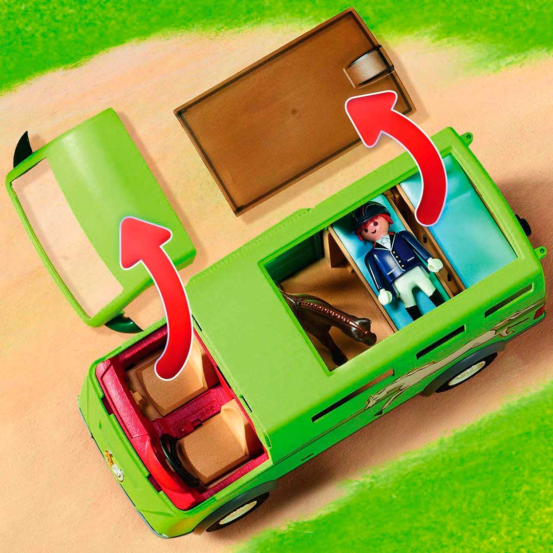 Transporte de Caballos Playmobil