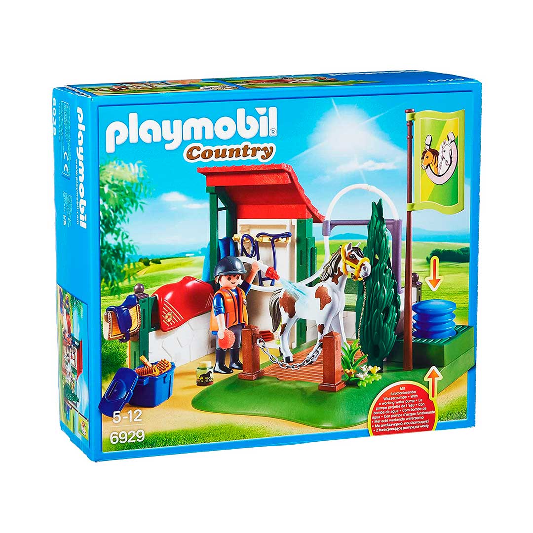 Set de Limpieza para Caballos Playmobil