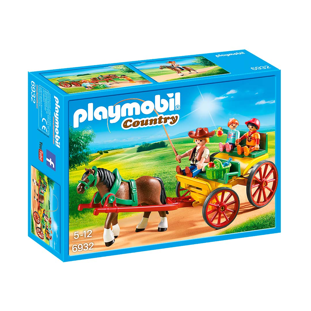 Carruaje con caballo Playmobil