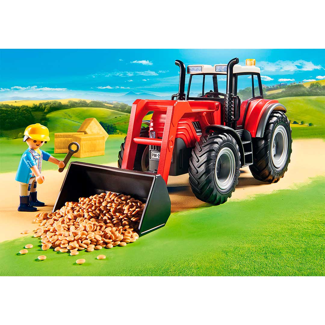 Tractor con Remolque Playmobil