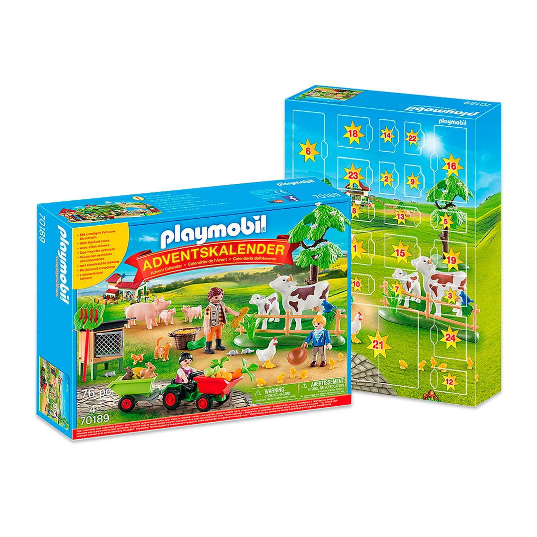 Calendario de Adviento Granja Playmobil
