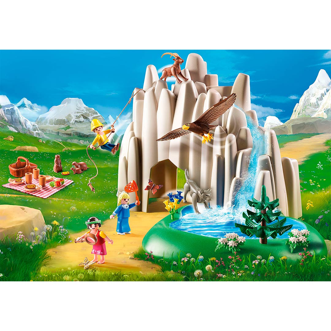 Lago de Cristal con Heidi, Pedro y Clara Playmobil