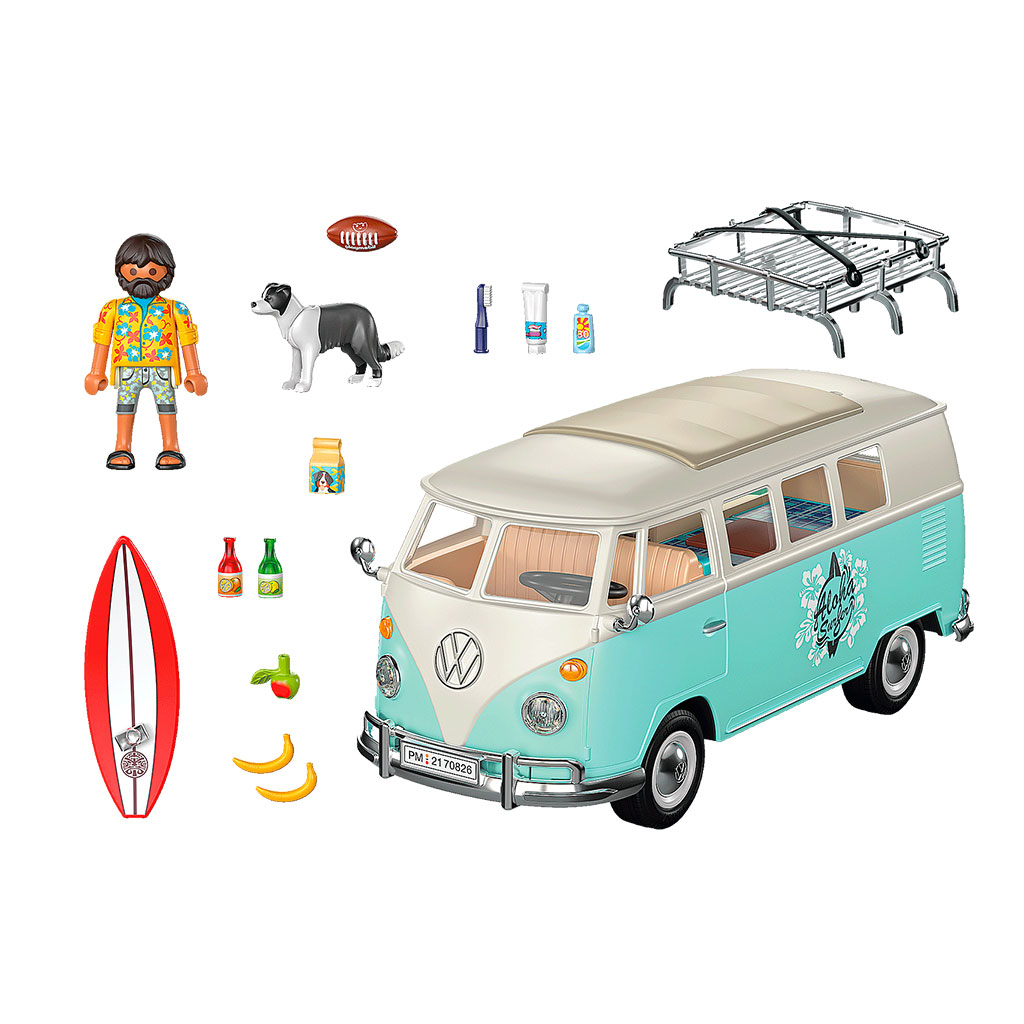 Furgoneta Volkswagen T1 Camping Bus - Edición Especial Playmobil