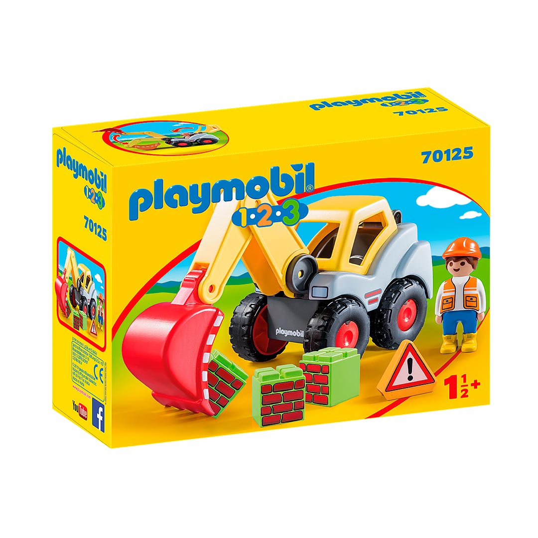 Pala Excavadora Playmobil