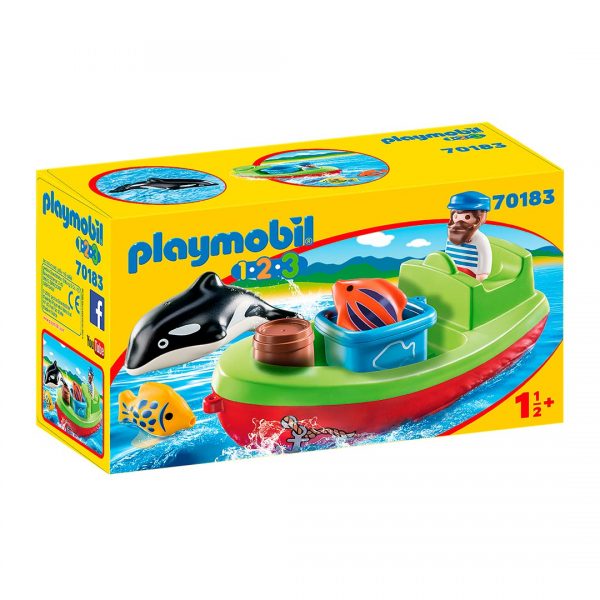 Pescador con Bote Playmobil
