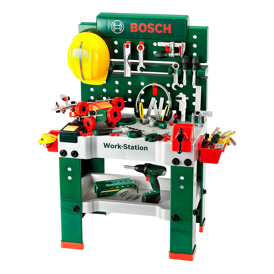 Banco de trabajo de juguete Bosch