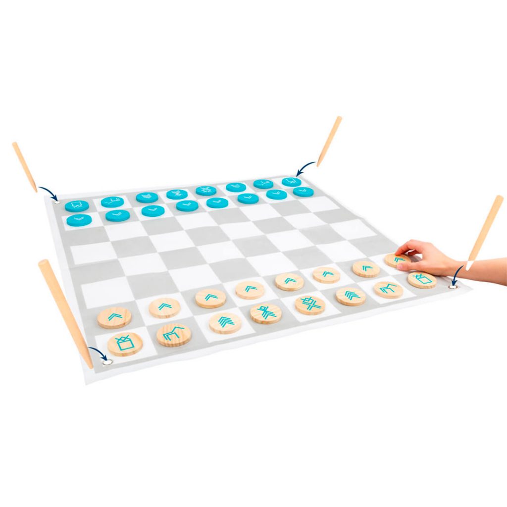 Damas y Ajedrez Gigante