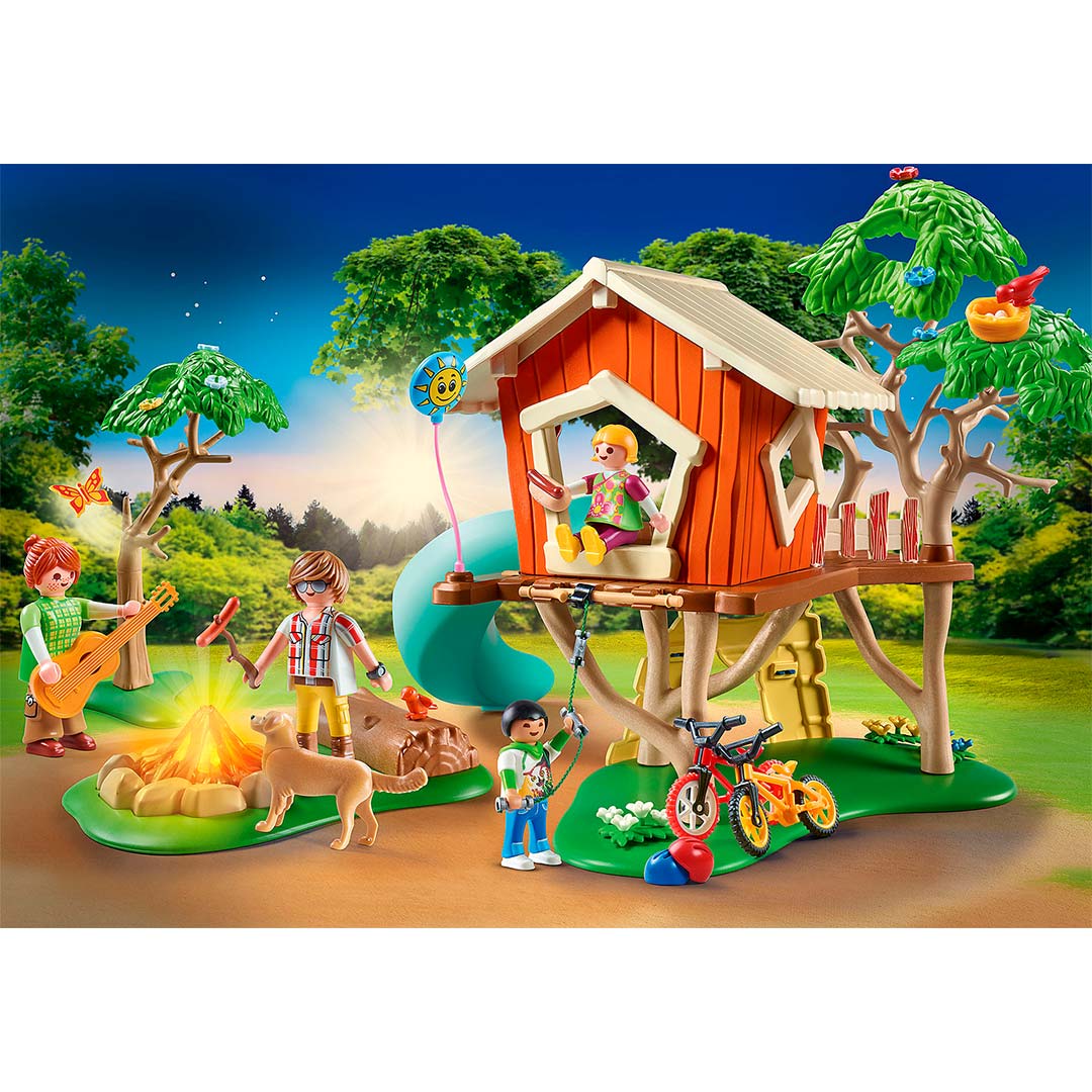 Aventura en la Casa del Árbol con Tobogán Playmobil