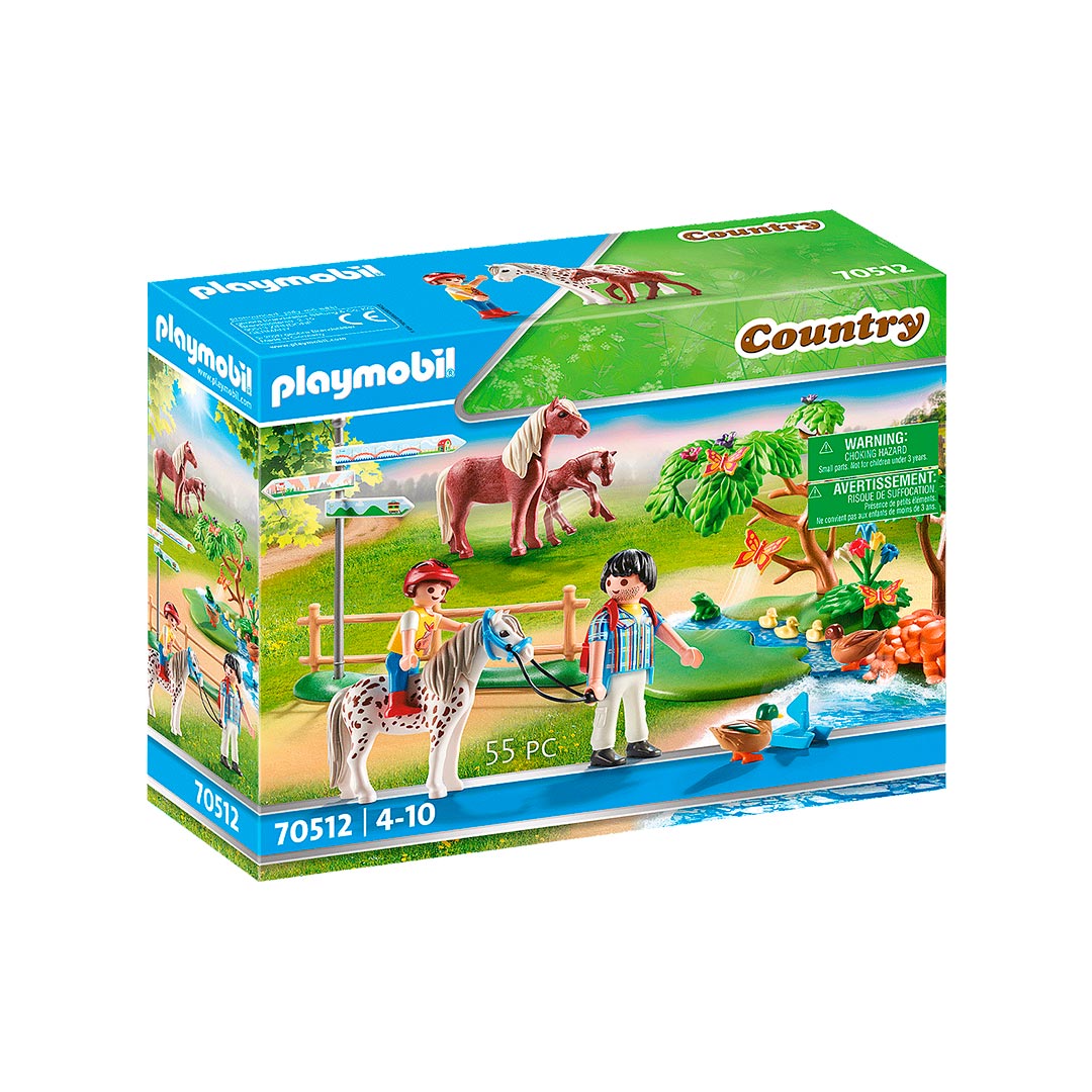Analgésico Varios recuperar Paseo en Poni Playmobil - Ruraltoys.com