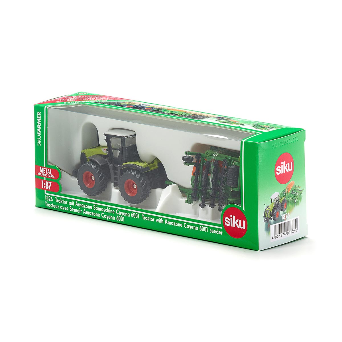 Tractor Claas con Sembradora | Siku Super - 1
