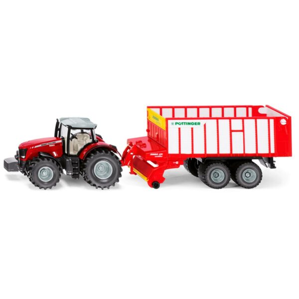 Tractor Massey Ferguson con Pöttinger Jumbo | Siku
