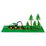Set Forestal con Tractor y Árboles | Siku World