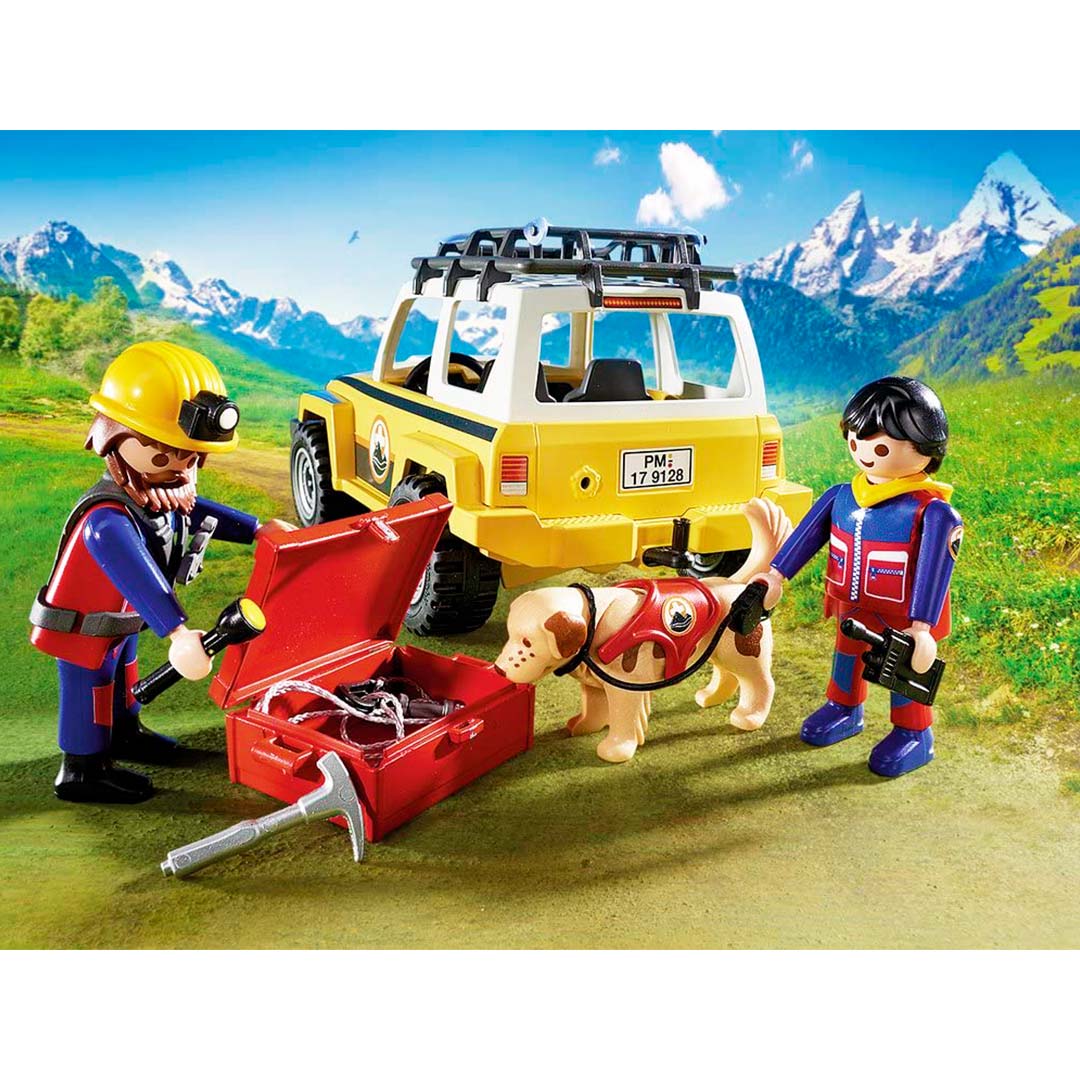Todoterreno de Rescate de Montaña Playmobil