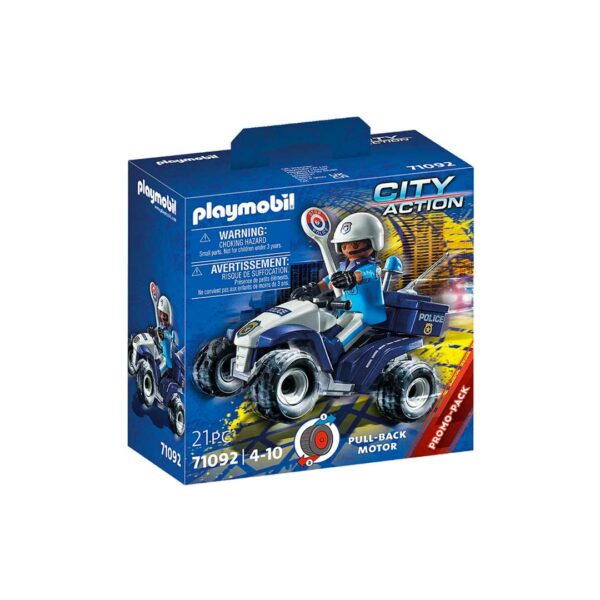 Quad de Policía Playmobil