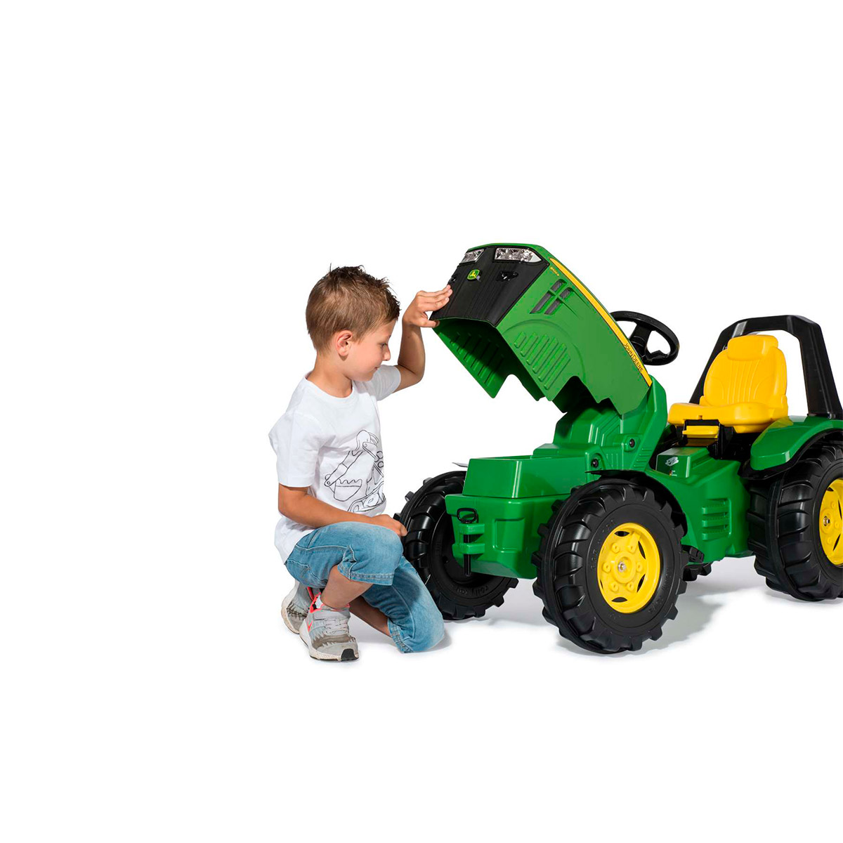 Tractor de Pedales rollyX-Trac John Deere 8400R | Rolly Toys