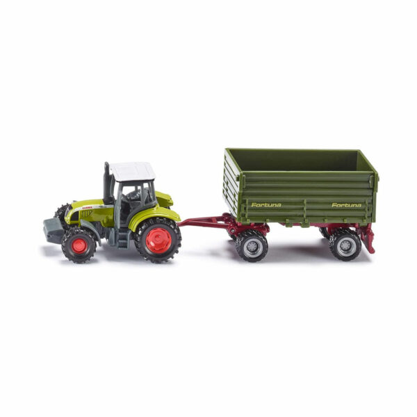 Tractor Claas con Remolque Fortuna de Doble Eje | Siku Super 1634