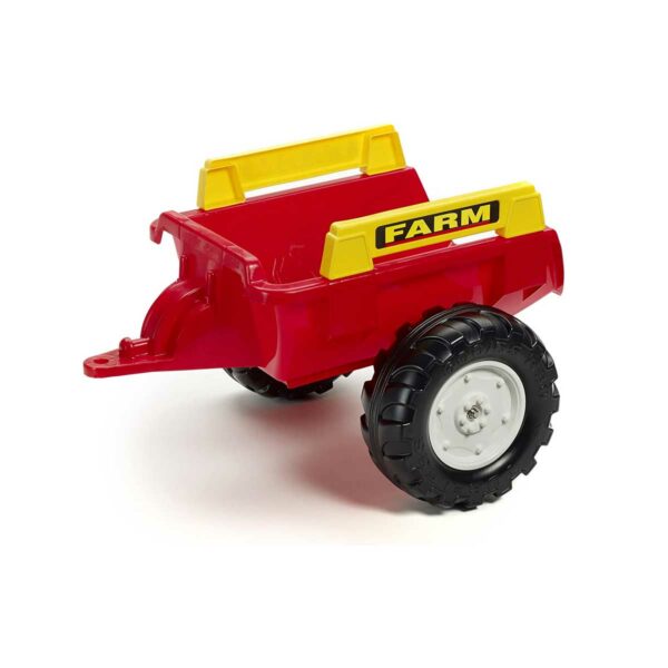 Remolque Rojo de 1 Eje para Tractor de Pedales | Falk