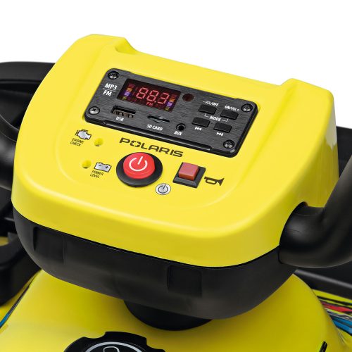 Quad Eléctrico de Juguete Polaris Sportsman Pro Citrus 24V Peg Perego IGOD0603