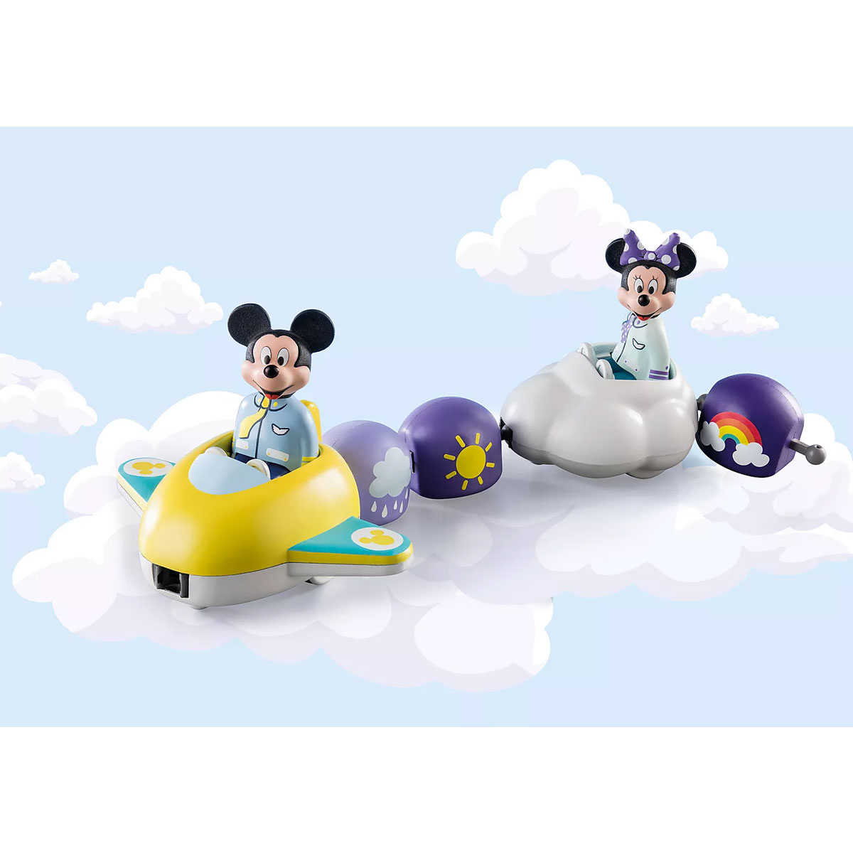 1.2.3 Playmobil Disney | Mickey y Minnie Tren Nube 71320