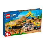 Camiones de Obra y Grúa con Bola de Demolición | Lego City - 3