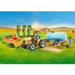 Tractor con Remolque y Cisterna Playmobil 71442