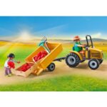 Tractor con Remolque y Cisterna Playmobil 71442