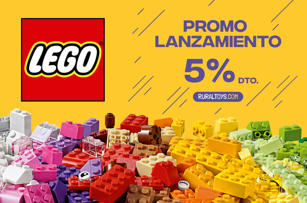 Oferta Lego. Promocion Lanzamiento 5%