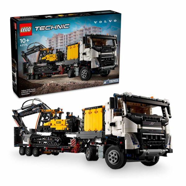 Camión FMX y Excavadora Eléctrica Volvo | Lego Technic 42175