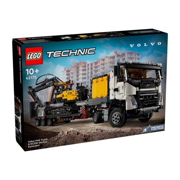 Camión FMX y Excavadora Eléctrica Volvo | Lego Technic 42175