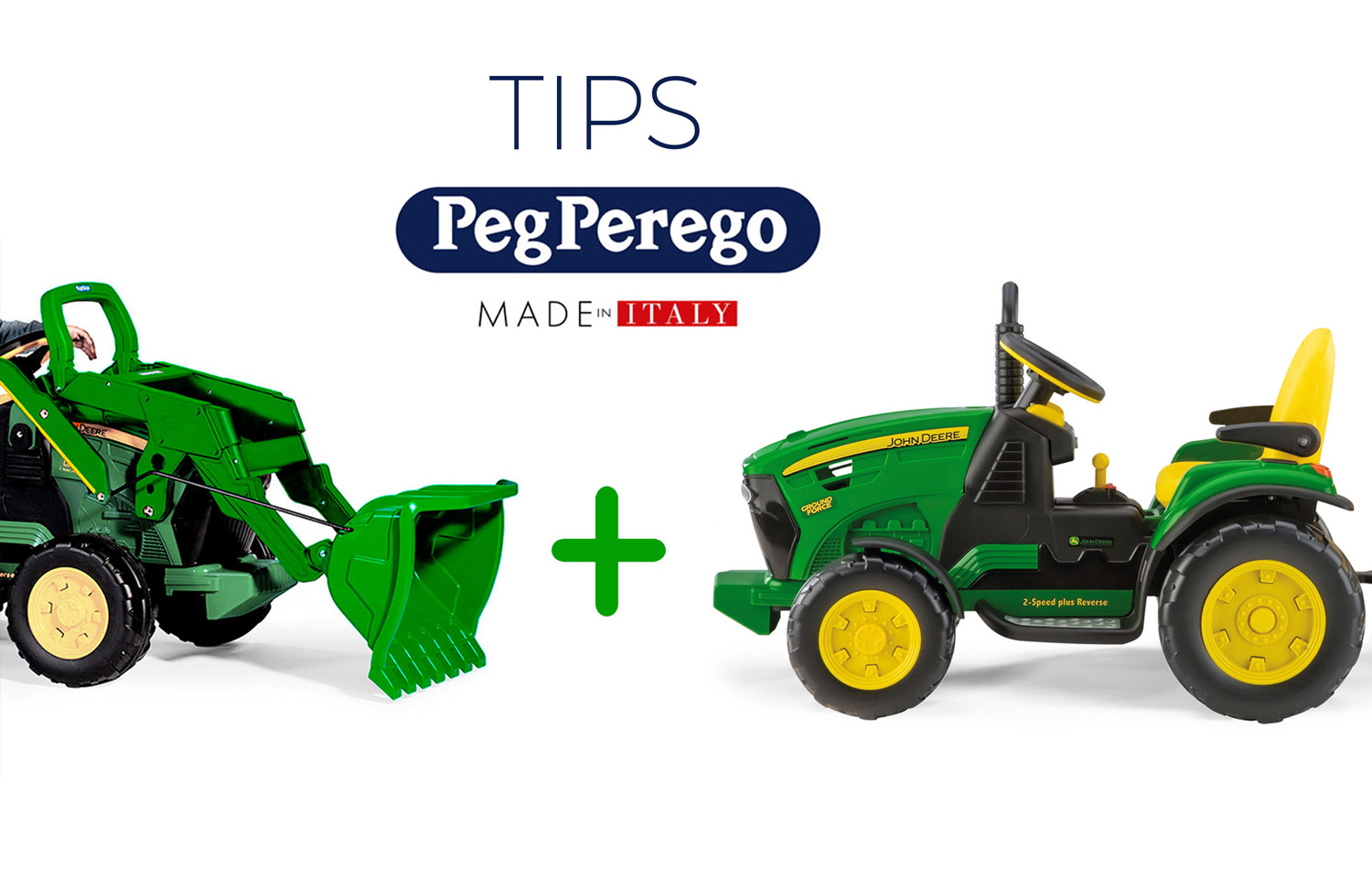 TIPS tractores eléctricos Peg Perego