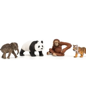 Set de Iniciación Wild Life | Animales Asiaticos Schleich 42736