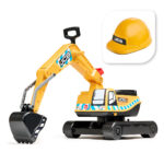 Excavadora JCB con Pala Articulada y Casco | Falk 145