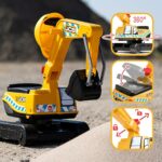 Excavadora JCB con Pala Articulada y Casco | Falk 145