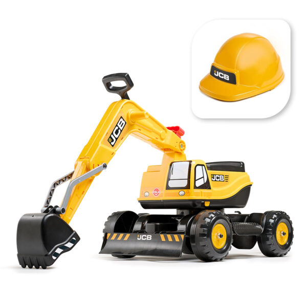 Excavadora de Juguete JCB con Casco | Falk 155