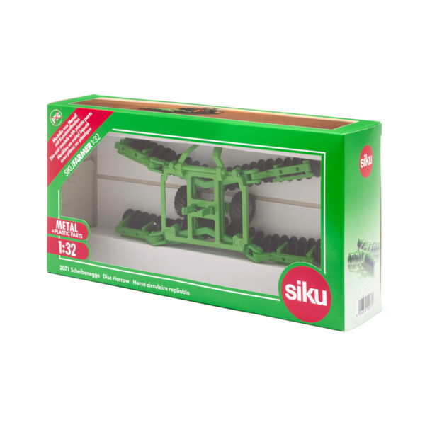 Grada de Discos Verde | Siku Farmer 2071