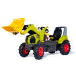 Tractor de Pedales rollyFarmtrac Premium II CLAAS Arion 660 con Pala, Ruedas Neumáticas y Freno de Mano | Rolly Toys 730162