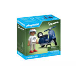 1969 Vespa 150 Sprint Veloce Azul Playmobil 71622