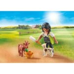 Mujer con Cabras Playmobil 71759