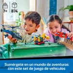 Helicóptero, Camión de Bomberos y Submarino | Lego City 60462